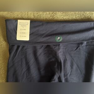 Pink Navy blue flare leggings